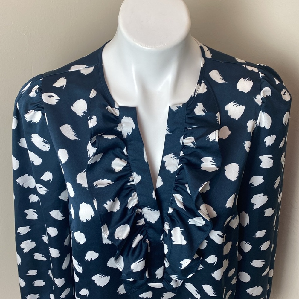 J. Crew Ruffled Top - Picture 2 of 12